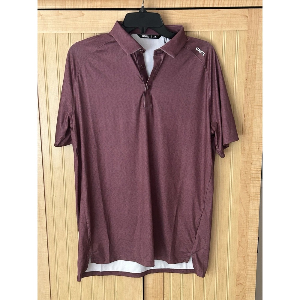 UNRL Polo Men's Burgundy New with Tags Size Medium